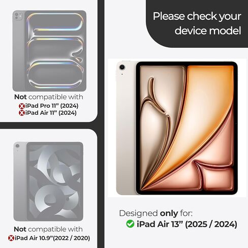 ArmorSuit 2 Pack Anti-Glare Screen Protector for iPad Air 13 Inch M4/M3/M2 (2026/2025/2024) MilitaryShield Matte Film - Made in USA in Kuwait