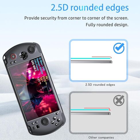 NOUKAJU [3 Pack] Screen Protector for GPD WIN 5 Gaming Consoler, HD Tempered Glass,9h Hardness,Scratch,Anti-Fingerprin,Tempered Glass Film Guard for GPD WIN 5 in Kuwait