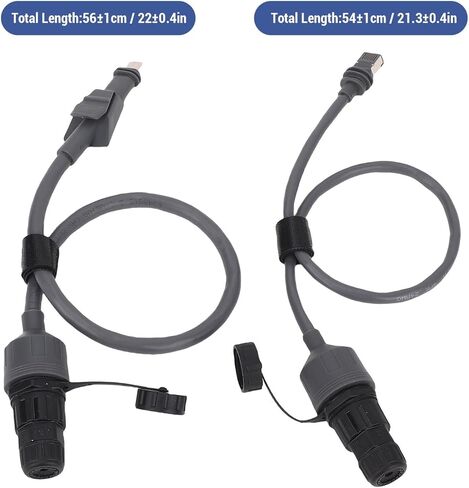 محول SPX إلى RJ45، محول كابل إيثرنت مع وصلة مقاومة للماء لجهاز توجيه مسطح عالي الأداء، 24AWG نحاس أحادي النواة، معدل نقل 1200 ميجابت في الثانية in Kuwait