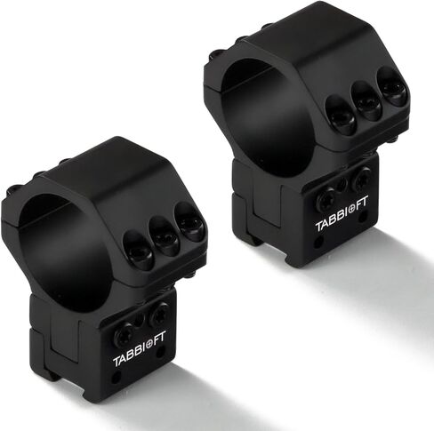 tabbioft Scope Rings for 30mm Tube, Adjustable Center Height 1.36"-1.63" for 11mm Dovetail Rails for Hunting & Outdoor in Kuwait