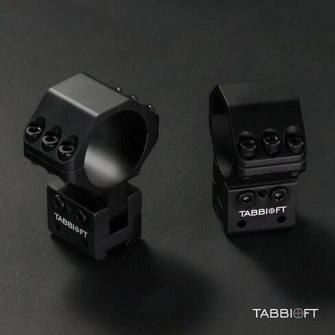 tabbioft Scope Rings for 30mm Tube, Adjustable Center Height 1.36"-1.63" for 11mm Dovetail Rails for Hunting & Outdoor in Kuwait