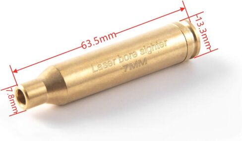 MY Premium Build, 7mm Rem Mag/.338 Win/.264 Win Cartridge Red Laser Bore Sighter for Scope Optic Sighting (New Version) in Kuwait