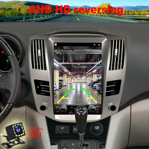 for Lex RX330 RX350 Radio Upgrade 2004 2005 2006 2007 2008 2009,Android Stereo Navigation Replacement,12.8inch 8core CPU,Carplay and Android Auto,Free Camera in Kuwait