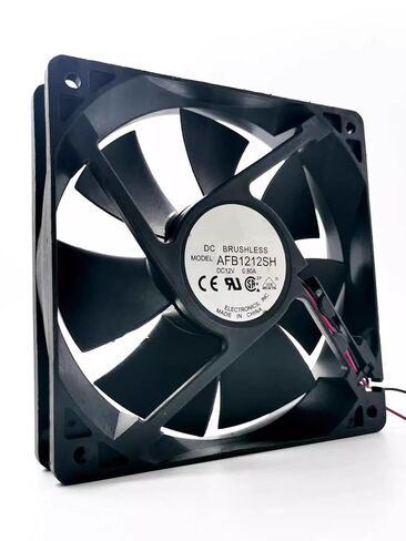 DC12V 0.80A AFB1212SH 12025 12 سم 2-سلك مزدوج كروي العاكس مروحة التبريد in Kuwait