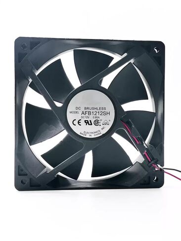 DC12V 0.80A AFB1212SH 12025 12 سم 2-سلك مزدوج كروي العاكس مروحة التبريد in Kuwait