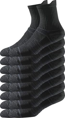 Strideline BASIC MID LEND SOCKS | حشو الغزل الرباعي والضغط المباشر والوسادة المخصصة ، حزمة واحدة (أسود ، صغير) in Saudi Arabia
