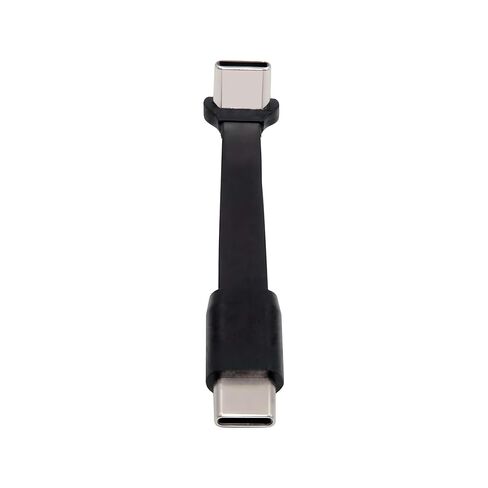 Opposite U Shape Back Angled USB2.0 Version Type-C Ultra Slim USB-C Flat Male to Female Extension Power 480Mbps Data Cable 65W Fast Charge forLaptop Tablet Phone (64mm) in Kuwait