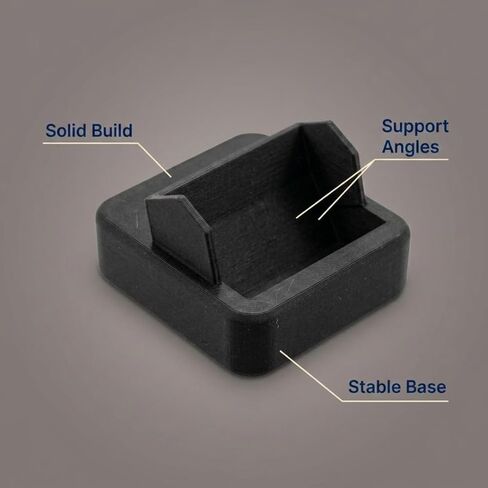 SplashNColor Vertical Stand Compatible with UniFi Switch 8 POE – Upright Cooling Mount | Space-Saving Desk Holder | Easy Port Access for USW-8-150W Setup in Kuwait