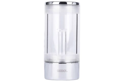 Alphacool Cape Corp Coolplex HF Metal 10 - Chrome (15266) - 7.87 Inch Desktop Computer Water Cooling Reservoir for Graphic Cards in Kuwait