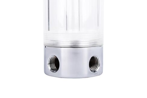 Alphacool Cape Corp Coolplex HF Metal 10 - Chrome (15266) - 7.87 Inch Desktop Computer Water Cooling Reservoir for Graphic Cards in Kuwait