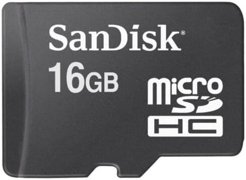 SANDISK SDSDQ-016G-A46 / SanDisk 16 جيجابايت microSD عالية السعة (microSDHC) الفئة 4 - بطاقة واحدة in Kuwait