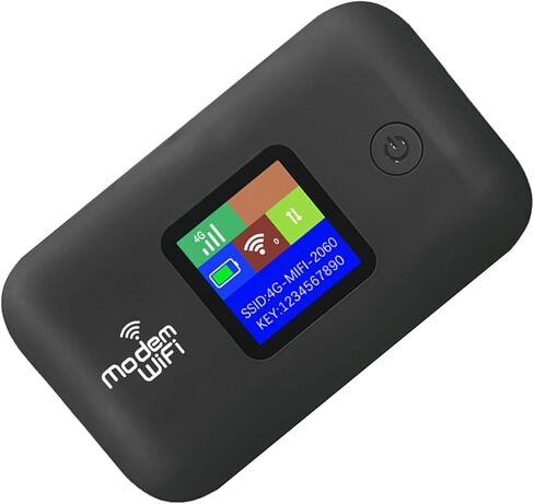 نقطة اتصال متنقلة Yosoo Health Gear 4G LTE، مع فتحة لبطاقة SIM، راوتر واي فاي محمول بسرعة 300 ميجابت في الثانية للسفر، يدعم 10 أجهزة، بطارية 3000 مللي أمبير في الساعة، لأوروبا وإفريقيا وجنوب شرق آسيا ومنتصف in Kuwait