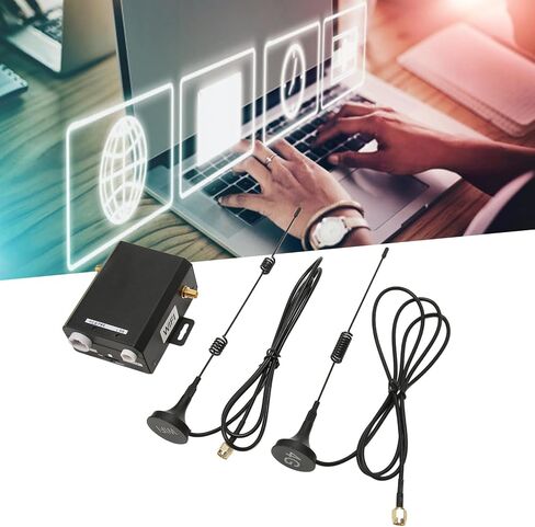 راوتر Cryfokt Industrial 4G LTE WiFi، يدعم 16 مستخدمًا بفتحة بطاقة SIM وهوائيين خارجيين لتغطية WiFi الداخلية والخارجية في آسيا وأفريقيا الوسطى (قابس الولايات المتحدة) in Kuwait