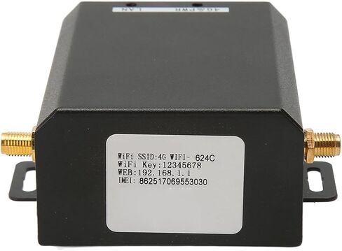 راوتر Cryfokt Industrial 4G LTE WiFi، يدعم 16 مستخدمًا بفتحة بطاقة SIM وهوائيين خارجيين لتغطية WiFi الداخلية والخارجية في آسيا وأفريقيا الوسطى (قابس الولايات المتحدة) in Kuwait