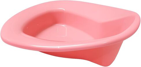 Bedpan - مقلاة سرير ناعمة وقابلة للتكديس - محمولة وسهلة التنظيف - للمريض المقيد بالسرير / طريح الفراش للنساء والرجال in Saudi Arabia