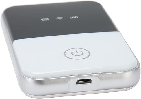 Cryfokt Mobile WiFi Hotspot, 4G LTE WiFi Router with SIM Card Slot for 10 Users, Laptops, Phones, 150 Mbps Fast Download, 2100mAh Battery, 50M Range, Europe Bands B1 B3 B7 B8 B20 B40 in Kuwait