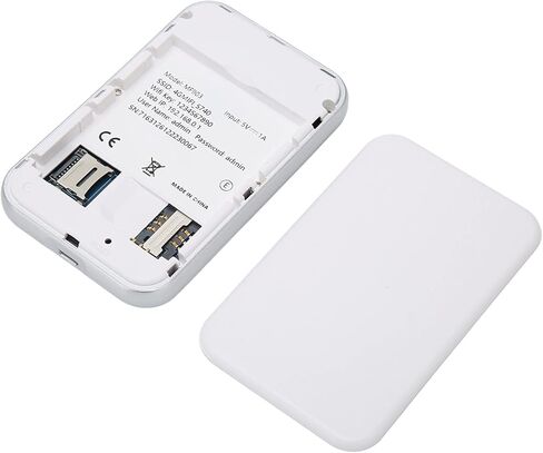 Cryfokt Mobile WiFi Hotspot, 4G LTE WiFi Router with SIM Card Slot for 10 Users, Laptops, Phones, 150 Mbps Fast Download, 2100mAh Battery, 50M Range, Europe Bands B1 B3 B7 B8 B20 B40 in Kuwait