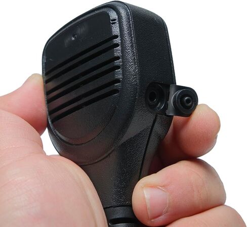 Remote Speaker Microphone for Motorola Radios with 3.5mm Audio Jack PTT Compatible with SL300 SL3500e SL7550e SL7580e SL7590e SL4000 SL1K SL1M TLK100/110 DLR110 Two Way Radio in Kuwait