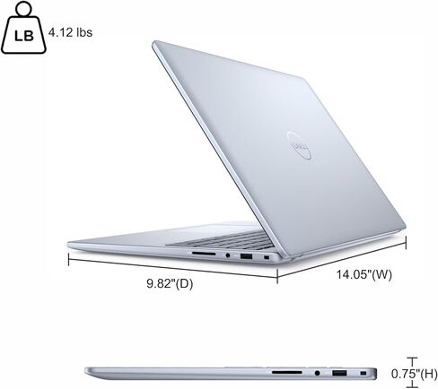 Dell Inspiron 16 5640 Business Laptop 16" WUXGA IPS Touch (100% sRGB) Intel 10-core Core 7 150U 16GB DDR5 1TB SSD Backlit Fingerprint FHD Privacy Camera ExpressCharge Win11Pro in Kuwait