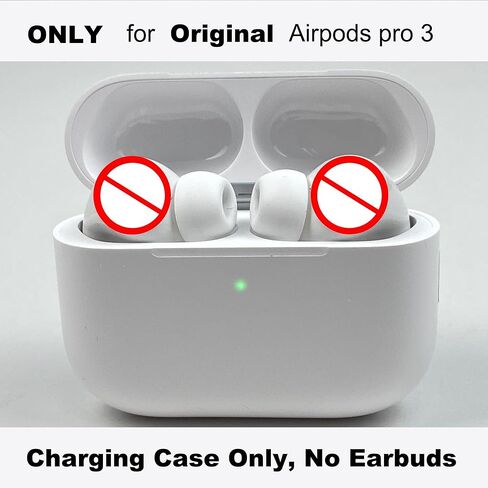 حافظة شحن لاسلكية متوافقة مع AirPods Pro 3 (USB-C) | استبدال علبة الشاحن | مع زر مزامنة الاقتران بالبلوتوث | لا يوجد Airpod pro 3/ليس لـ Airpods Pro in Kuwait