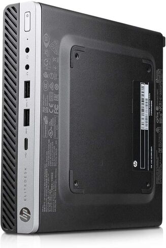 HP EliteDesk 800 G5 Mini Business Desktop - Intel Core i7-9700 3.00GHz 32GB RAM 1TB SSD - Intel UHD Graphics 630 - Windows 11 Pro (Renewed) in Kuwait