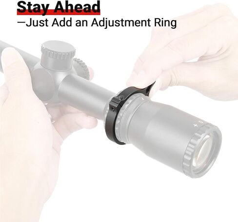 Switch View Throw Lever for Riflescopes - Aluminum High-Speed Zoom Adjust Lever with 42mm Compatibility, Hard-Anodized Design in Kuwait