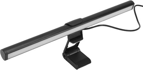 مصباح شاشة الكمبيوتر Asixxsix، مصباح مهمة LED للقراءة USB للعناية بالعين، لا يوجد وهج للشاشة 3 درجات حرارة ملونة، شريط إضاءة للشاشة، موفر للمساحة للمكتب المنزلي in Kuwait