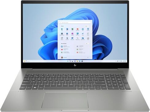 كمبيوتر محمول HP Envy 17، Intel 14-Core i7-13700H، شاشة لمس FHD IPS 17.3 بوصة، Intel Iris Xe Graphics، 16 جيجابايت DDR4 512 جيجابايت SSD، لوحة مفاتيح بإضاءة خلفية، Thunderbolt 4، WiFi 6E، HDMI 2.1، Win11 Pro in Kuwait