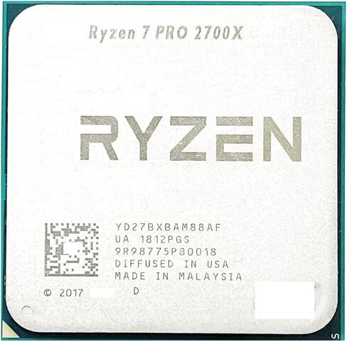 R 7 PRO 2700X R7 3.6 GHz Eight-Core Sixteen-Thread 16M 95W CPU Processor YD27BXBAM88AF Socket AM4 in Kuwait