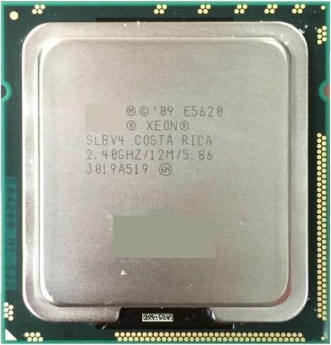 Xeon Processor E5620 (12M Cache, 2.40 GHz, 5.86 GT/s I QPI) LGA1366 Desktop CPU Normal Work in Kuwait