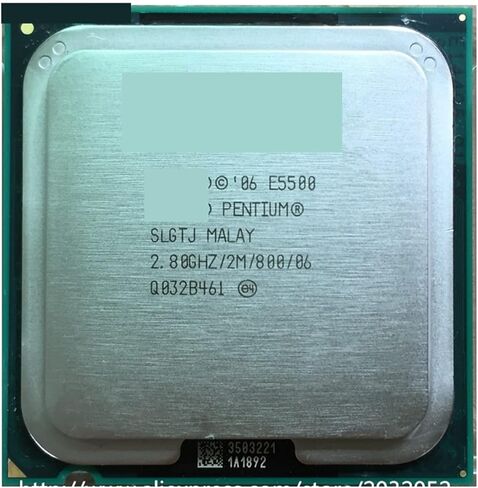 E5500 Desktop I P CPU 2.8GHz 2MB/ Processor LGA 775 Scrattered Pieces in Kuwait