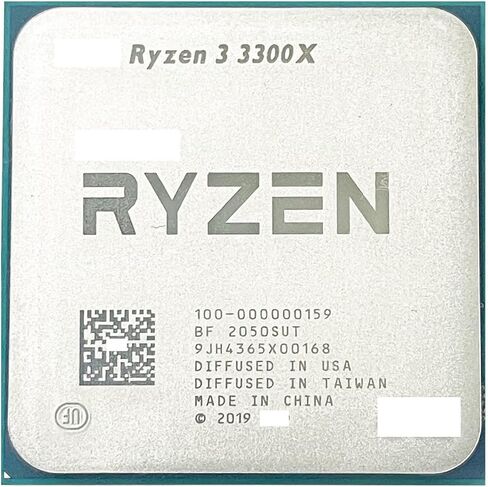 R 3 3300X R3 .8 GHz Quad-Core Eight-Thread 65W CPU Processor L3=16M 100-000000159 Socket AM4 in Kuwait
