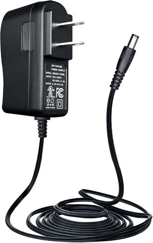 UL Listed 6V 2A 6ft Power Supply Adapter with 8 Tips, AC to DC 12W 2000mA 1500mA 1000mA 500mA Replacement Power Cord for Elliptical Machine Trash Can Baby Swing Portable Radio Sound Machine and More in Kuwait