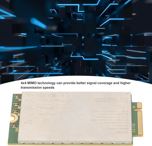 بطاقة وحدة Yunseity 5G NR، سرعة تنزيل 4.67 جيجابت في الثانية، مودم 4G LTE 3G WCDMA GNSS، مع تقنية 4x4 MIMO، للكمبيوتر المحمول والكمبيوتر اللوحي in Kuwait