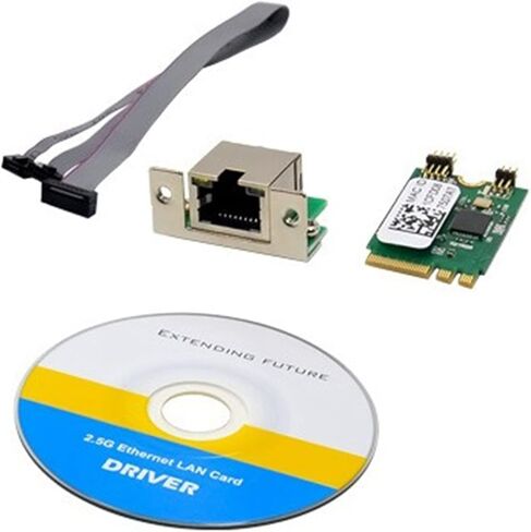 M.2 A + E مفتاح 2.5G إيثرنت بطاقة الشبكة المحلية RTL8125B بطاقة شبكة التحكم الصناعية PCI Express محول الشبكة in Kuwait