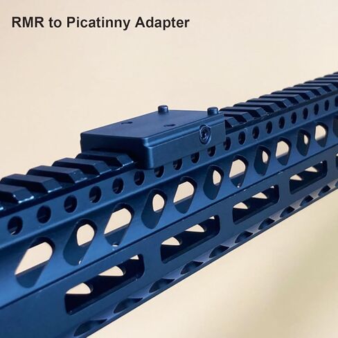 مايكرو ريد دوت جبل RMR Picatinny Mount Reflex Sight Optics لوحة محول منخفضة البروفيل متوافقة مع آثار أقدام التركيب RMR/SRO/407C/507C/508T in Kuwait
