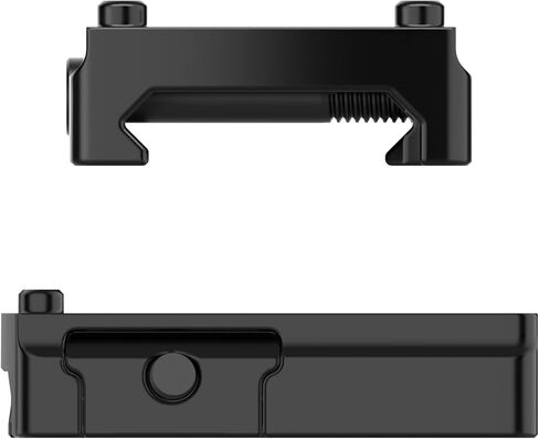 مايكرو ريد دوت جبل RMR Picatinny Mount Reflex Sight Optics لوحة محول منخفضة البروفيل متوافقة مع آثار أقدام التركيب RMR/SRO/407C/507C/508T in Kuwait