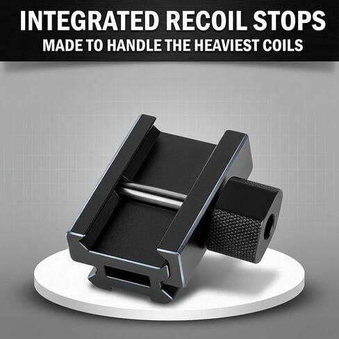 Gotical 0.5" Picatinny Riser Mount, 2 Slot Low Profile Riser Mount with 2 Slot, Universal Picatinny Fit, Hard Anodized, Black, Quick Release in Kuwait