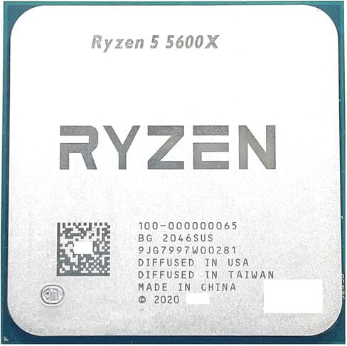معالج وحدة المعالجة المركزية R 5 5600X R5 3.7 جيجا هرتز 6-Core 12-Thread 7NM 65W L3=32M 100-000000065 مقبس AM4 N لكن بدون مبرد in Kuwait