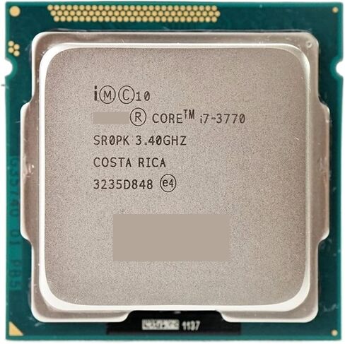 c I7-3770 I7 3770 معالج CPU LGA 1155 2 يعمل بشكل صحيح على سطح المكتب in Kuwait