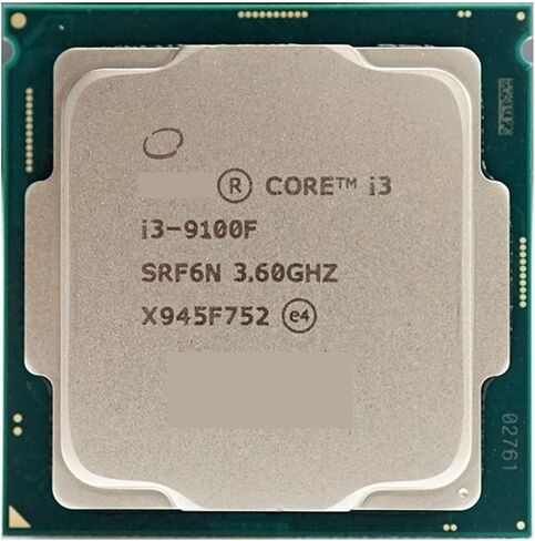 c I3-9100F SRF6N UO جهاز كمبيوتر شخصي معالج سطح المكتب LGA1151 I3 9100F CPU in Kuwait