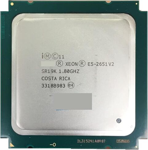 معالج Xeon E5-2651 V2 E5 2651 CPU 1.8 LGA 2011 SR19K اثني عشر نواة لسطح المكتب 2651V2 2 عمل عادي in Kuwait