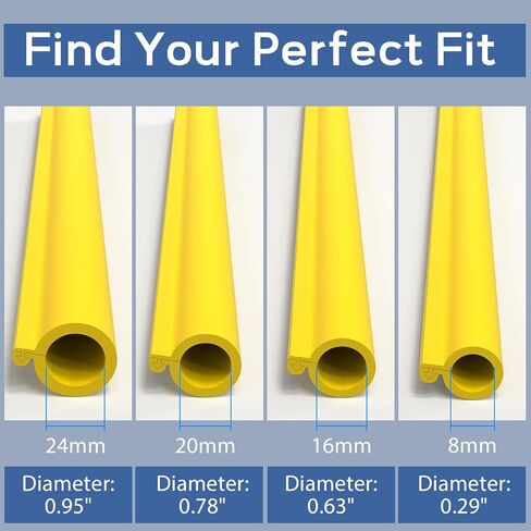 Silicone Cable Cord Cover Protector, Flexible Wire Loom Tubing Cable Sleeve Cover Organizer for Protect Pet from Chewing – Cable Cord Insulation Protection in Kuwait
