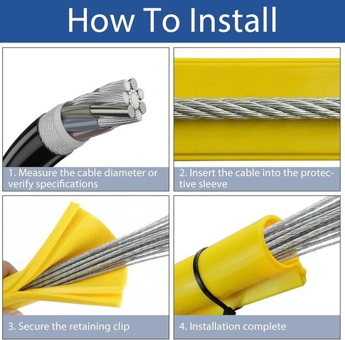 Silicone Cable Cord Cover Protector, Flexible Wire Loom Tubing Cable Sleeve Cover Organizer for Protect Pet from Chewing – Cable Cord Insulation Protection in Kuwait