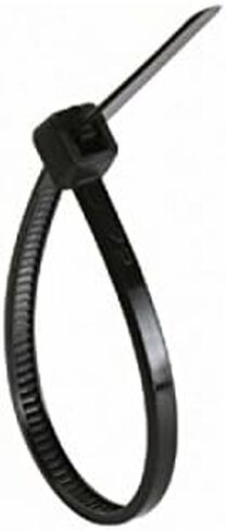 STEREN 4 Inch/Cable Ties/Zip Ties Heavy Duty Industrial Multi-Purpose, Long Durable, 18 pounds Tesnile Strenght Self Locking, Quality Cable Ties (100 Piece), 8", Black (400-804BK) in Kuwait