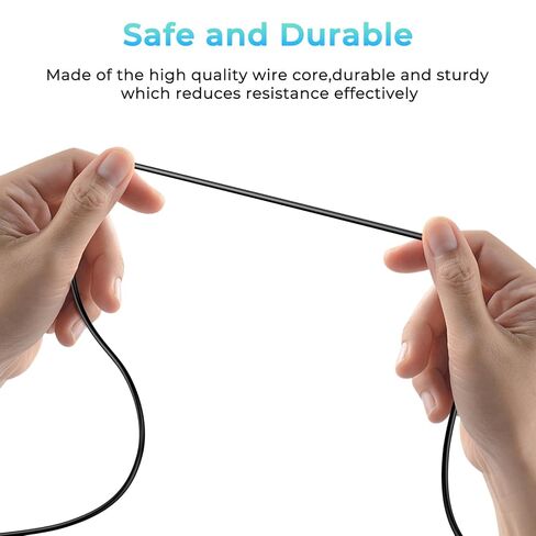 كابل USB صغير من Tobfit لوحدة تحكم PS3، سلك شحن بيانات بطول 6 أقدام لجهاز PlayStation 3/PS Move، آلة حاسبة TI-84 Plus CE، كاميرا رقمية in Kuwait