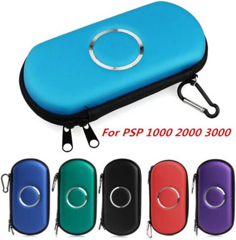 Case Pouch Carry Bag Portect Holder,Durable Portable Game Players for PSP 1000/2000/3000 Hard Games Accessories(Black) in Kuwait