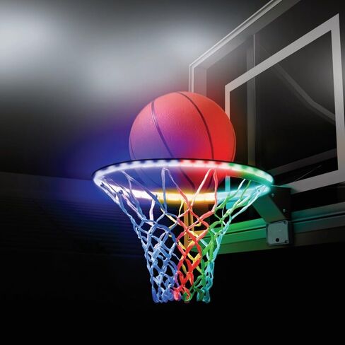 Brightz HoopBrightz LED Basketball Hoop Light - 2024's Must-Have for Basketball Lovers - Score and Celebrate with Motion Magic - Color Changing Fun Every Time You Score! - Fun Gift for Boys & Girls in Saudi Arabia