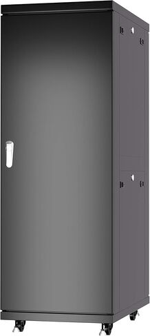 Sysracks 32U رف الخادم قفل خزانة الخادم رف الشبكة Av مجلس الوزراء الصوت رف الأمن مجلس الوزراء شاشة LCD ترموستات عجلات الرف 4 مراوح Powerbar 39 بوصة عميق in Kuwait