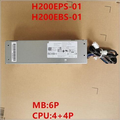 H200EPS-01 H200EBS-01 AC200EBS-01 L200EBS-01 PCK019 52C2P KMJP5 K92TW R4T90 5TVM5 الأصلي الجديد 200W مصدر الطاقة لـ De ll Opti Plex 3080 5080 7080 in Kuwait